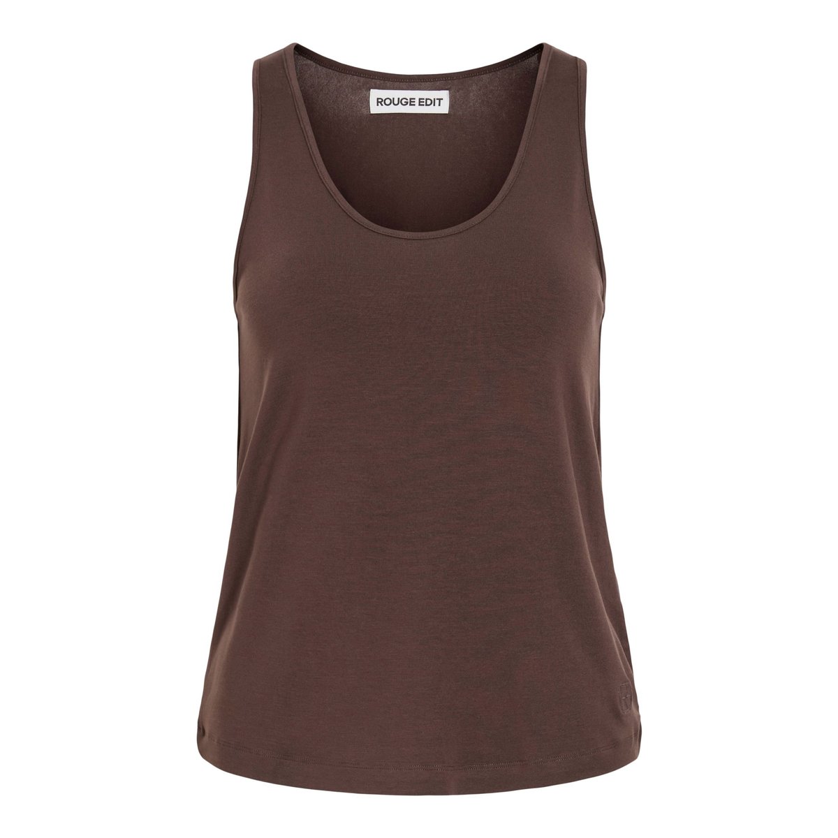 Débardeur marron - seal brown1, ROUGE EDIT