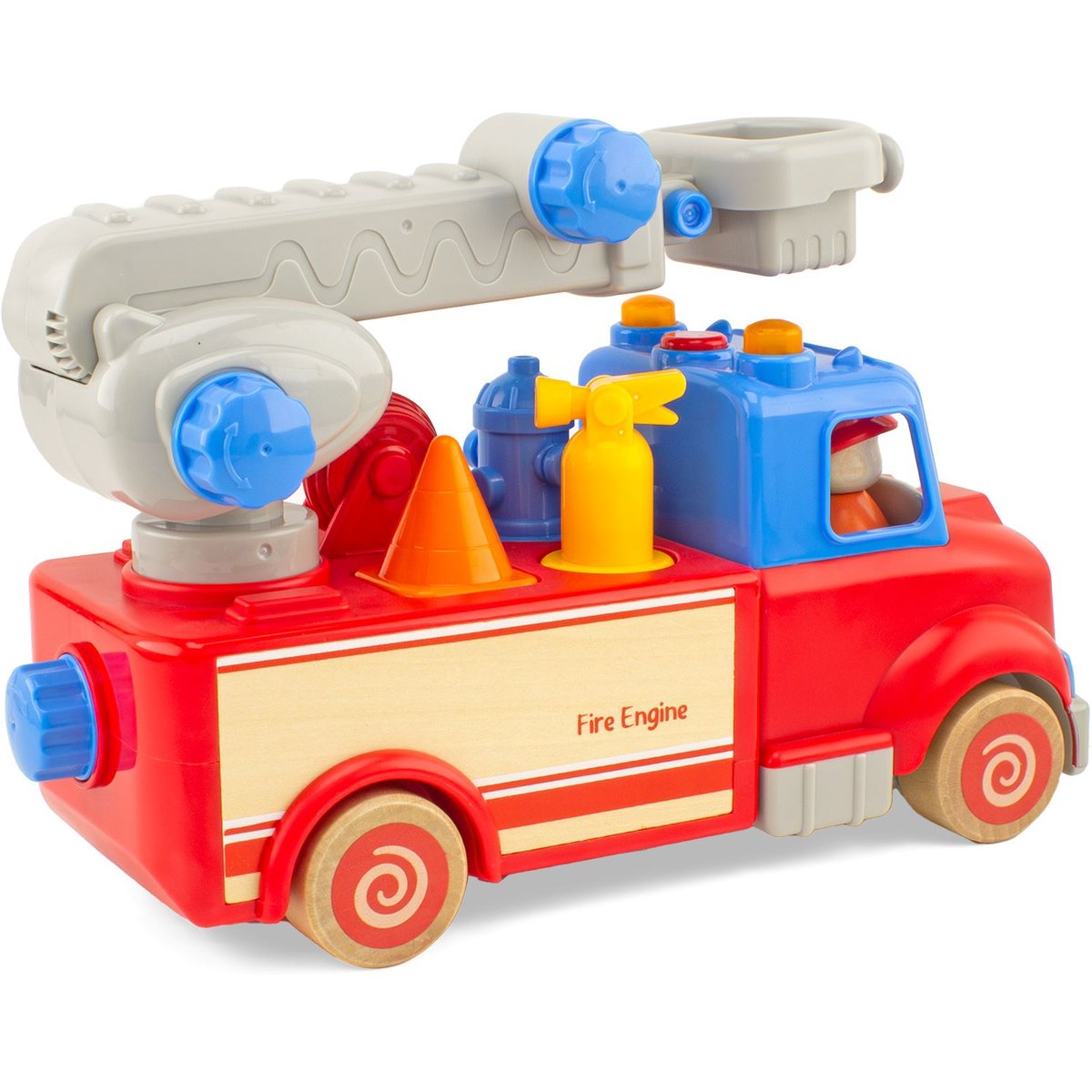 Routoudou - Camion de pompier rouge, ULYSSE