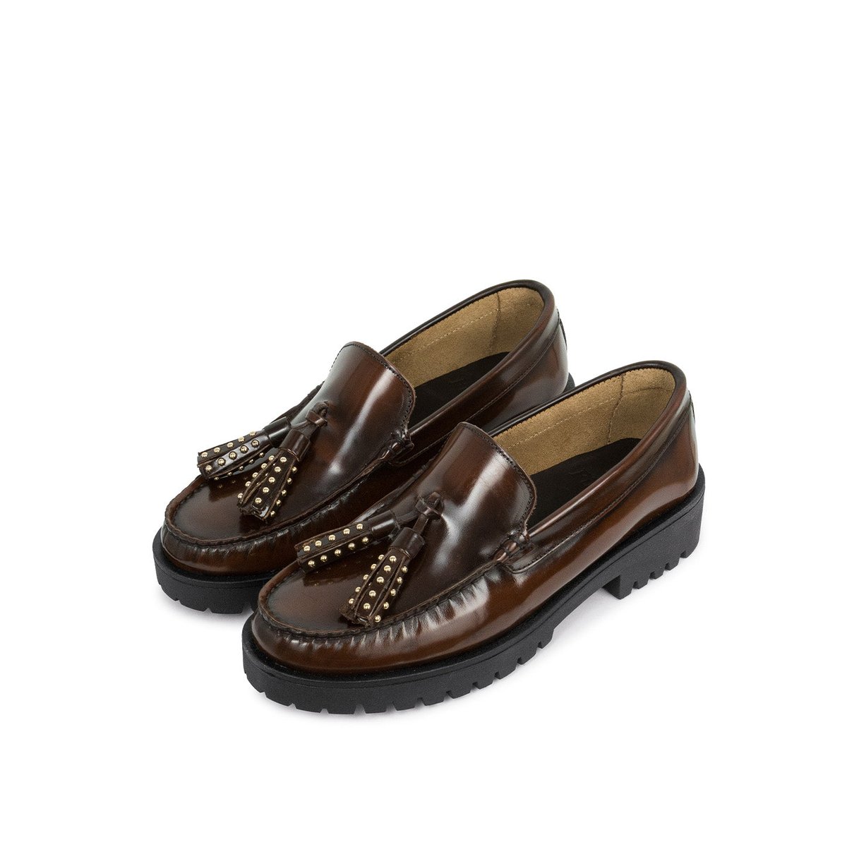 Mocassins ARIANE brun, FINSBURY