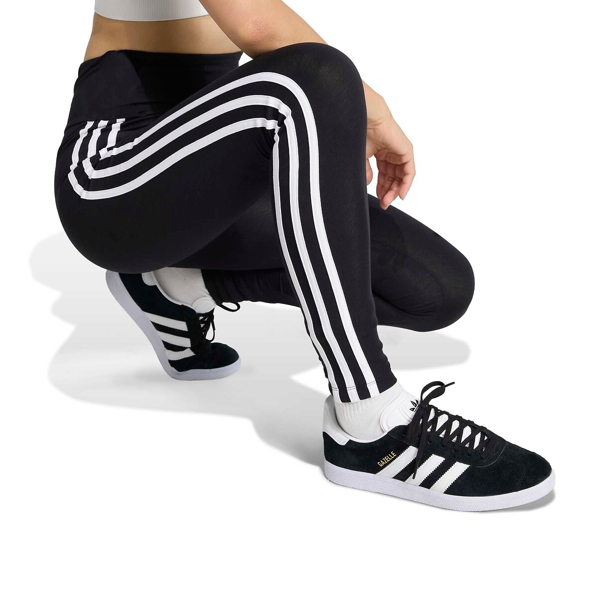 Legging 3 Stripes noir, adidas Originals