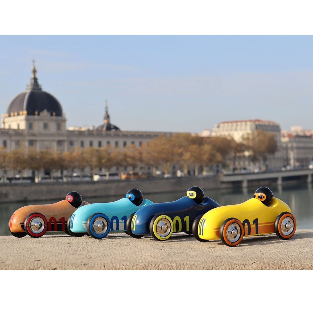 Voiture Old sport Compet’ bleu, VILAC