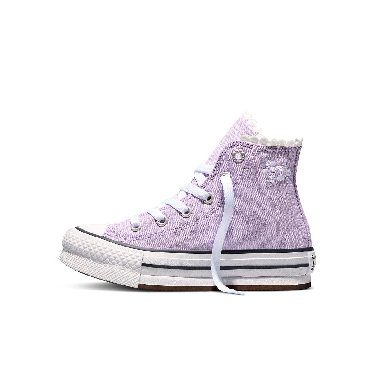 Baskets CHUCK TAYLOR ALL STAR EVA LIFT HI BUBBLY FLORAL lavande, CONVERSE