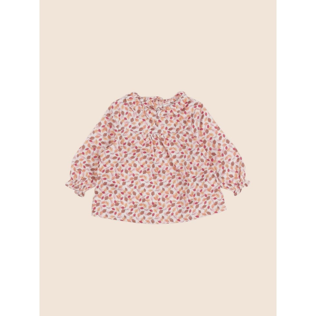 Blouse - Très bon état orange, rose, CADET ROUSSELLE