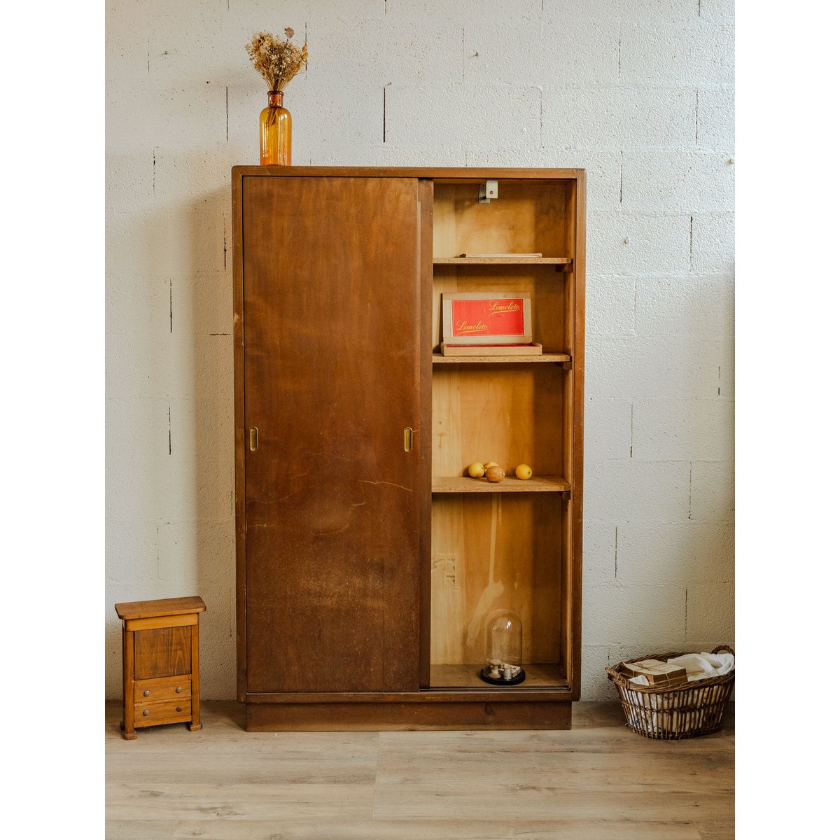 Bibliothèque en bois Madeleine N°102 - Bon état bois, DEBONGOUT