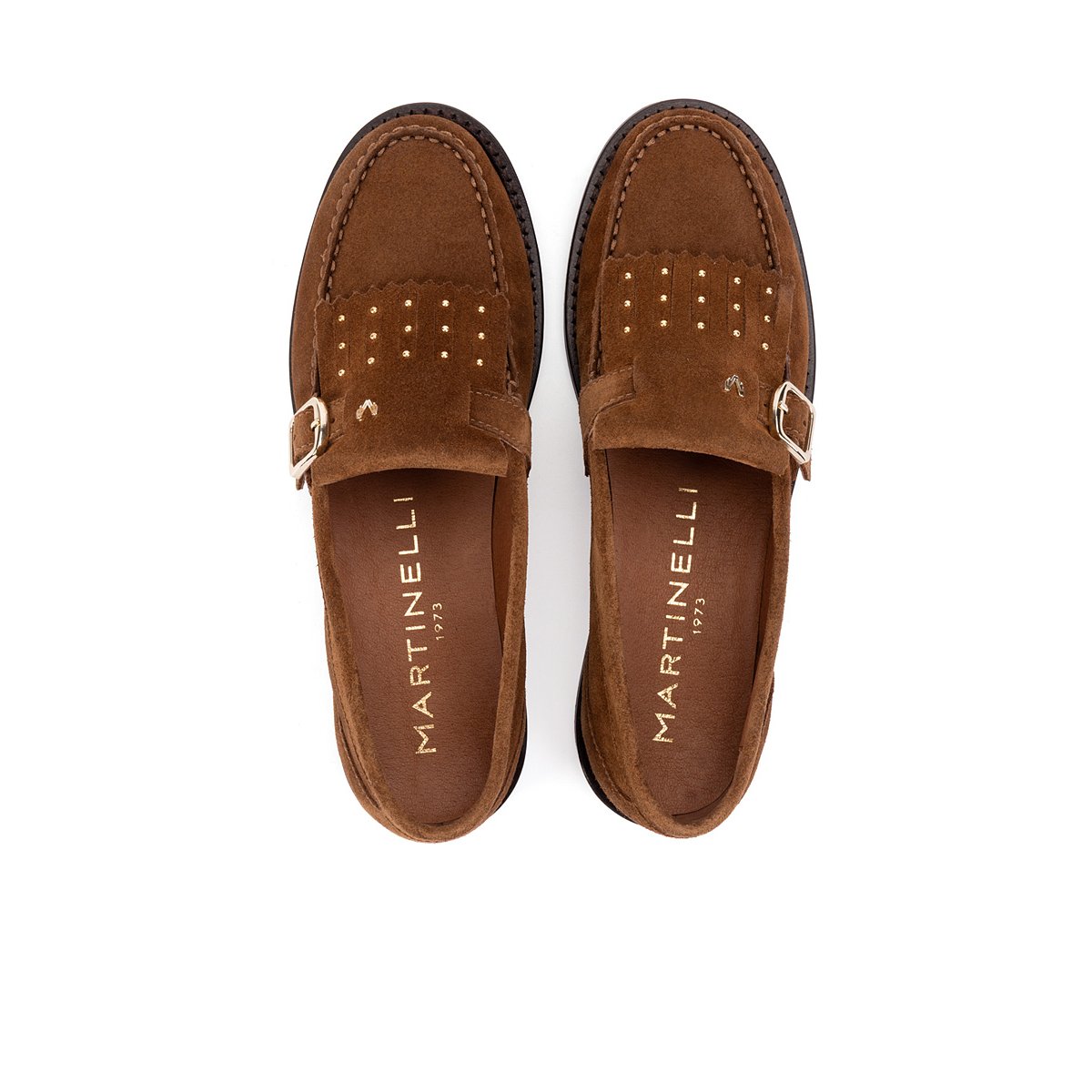 Mocassins cuir Settala cuero, MARTINELLI