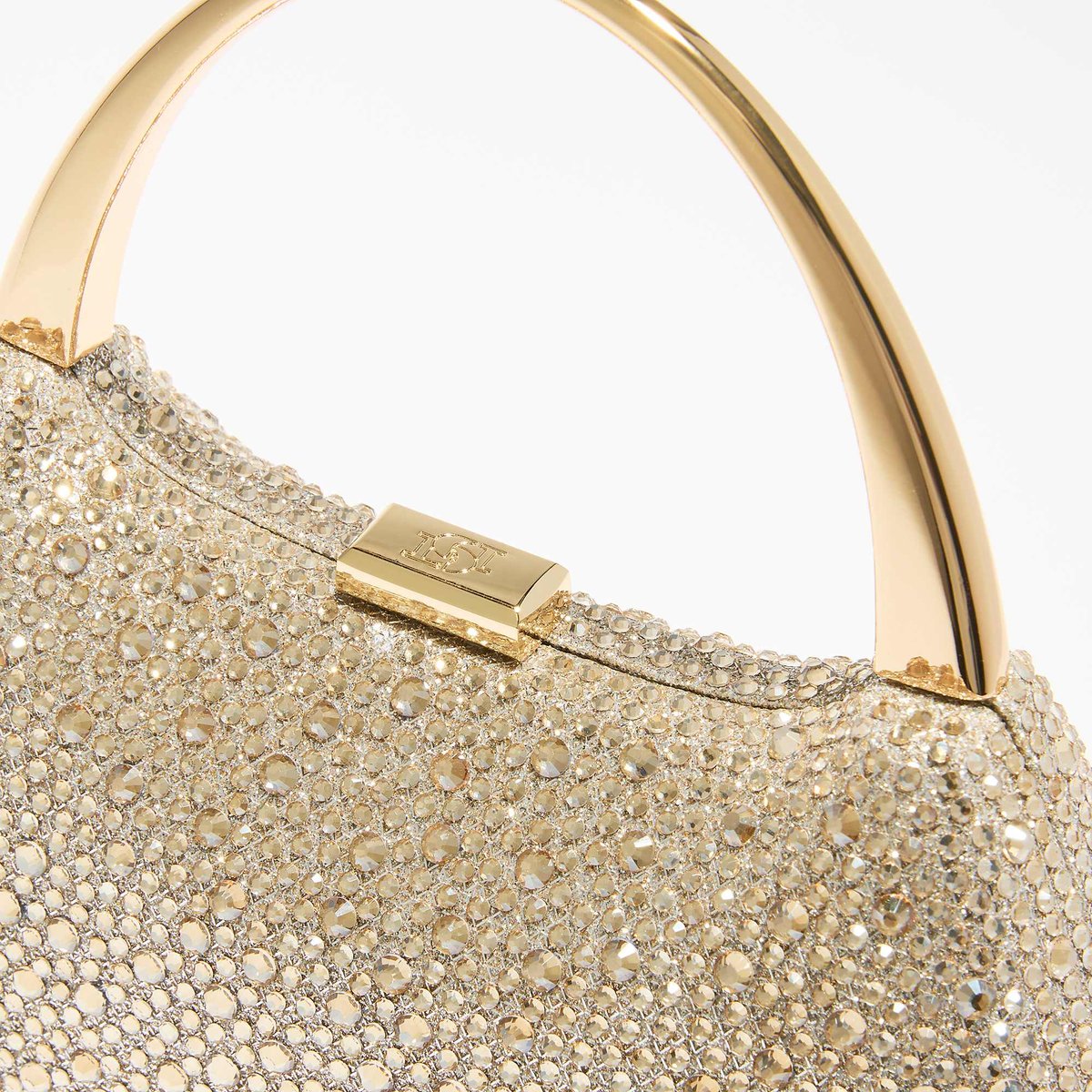 Sac à poignée dorée ornée - BEAMINGS gold-synthetic, DUNE LONDON
