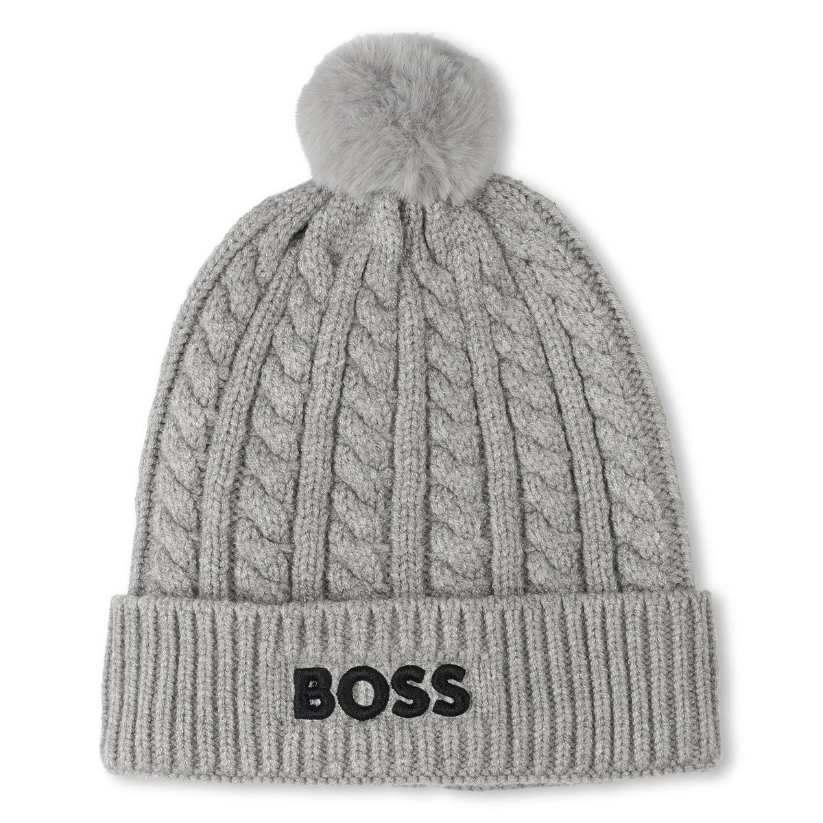 Bonnet gris chine, BOSS KIDSWEAR