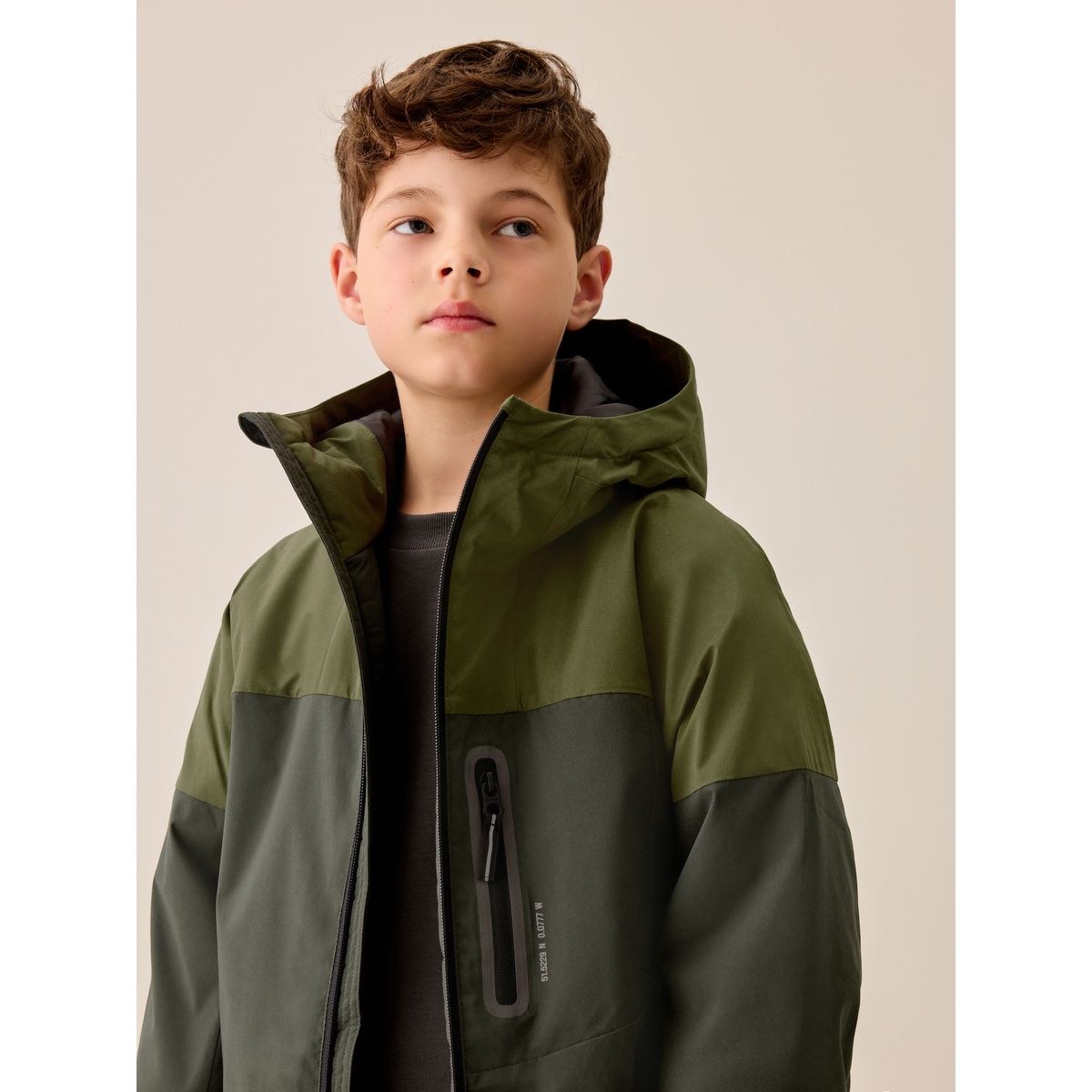 Veste vert kaki, NEXT