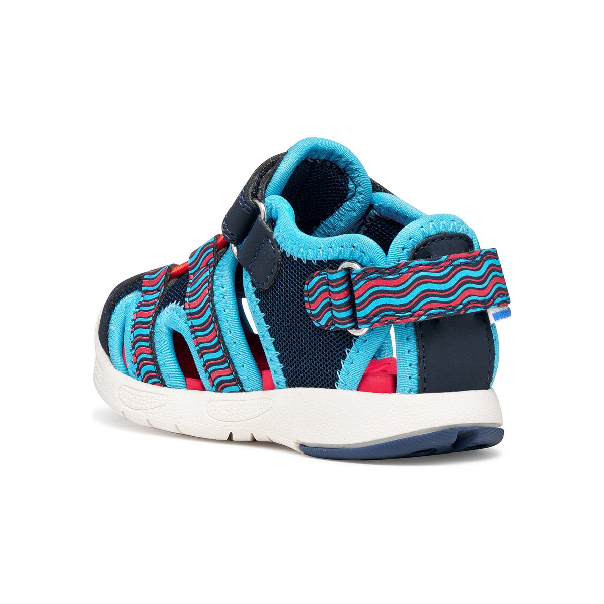 Sandales B SANDAL MULTY bleu marine/bleu ciel, GEOX