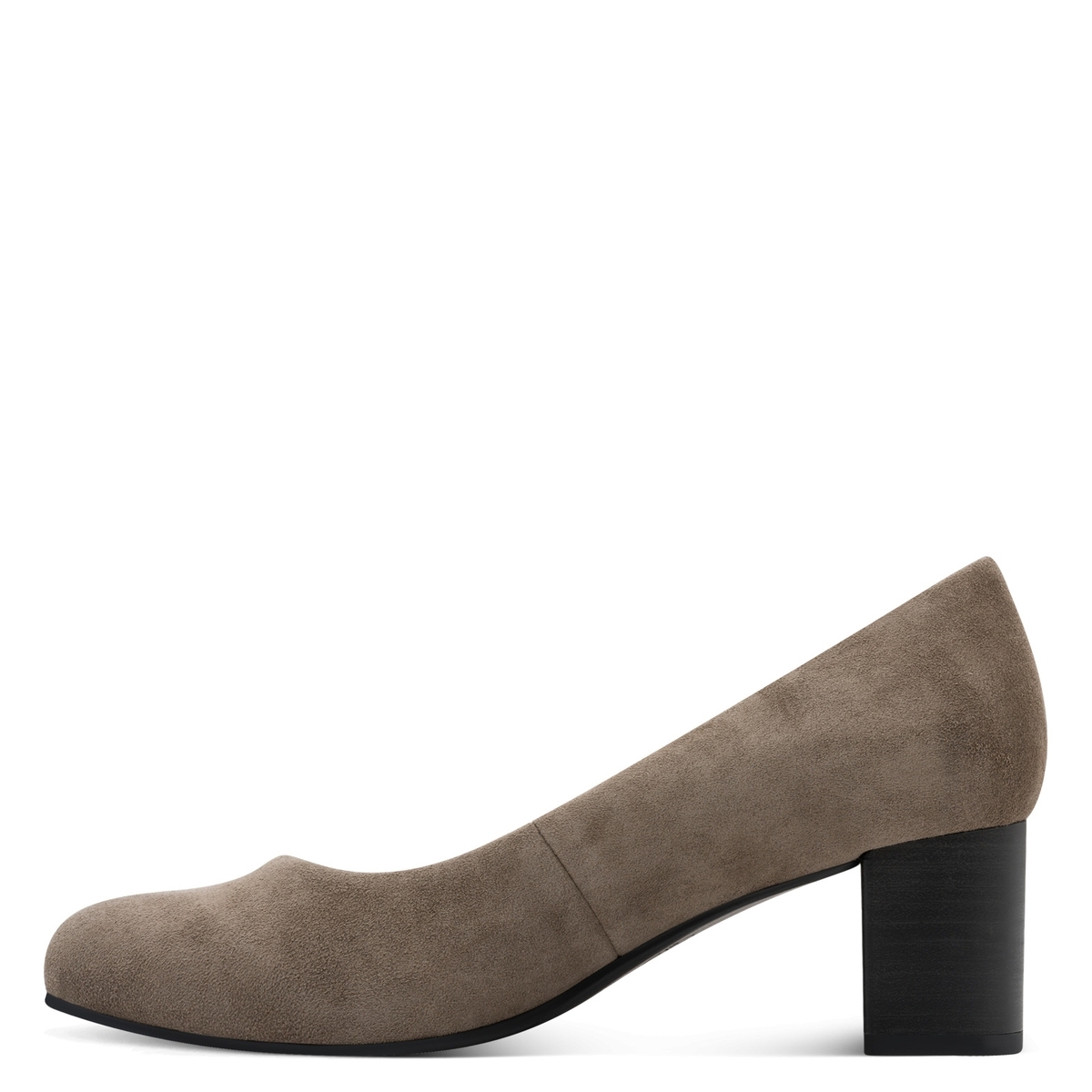 Escarpin en cuir marron cognac croco, TAMARIS