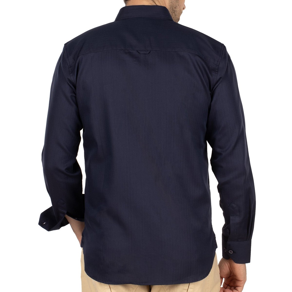 Chemise liberty color navy, SHILTON