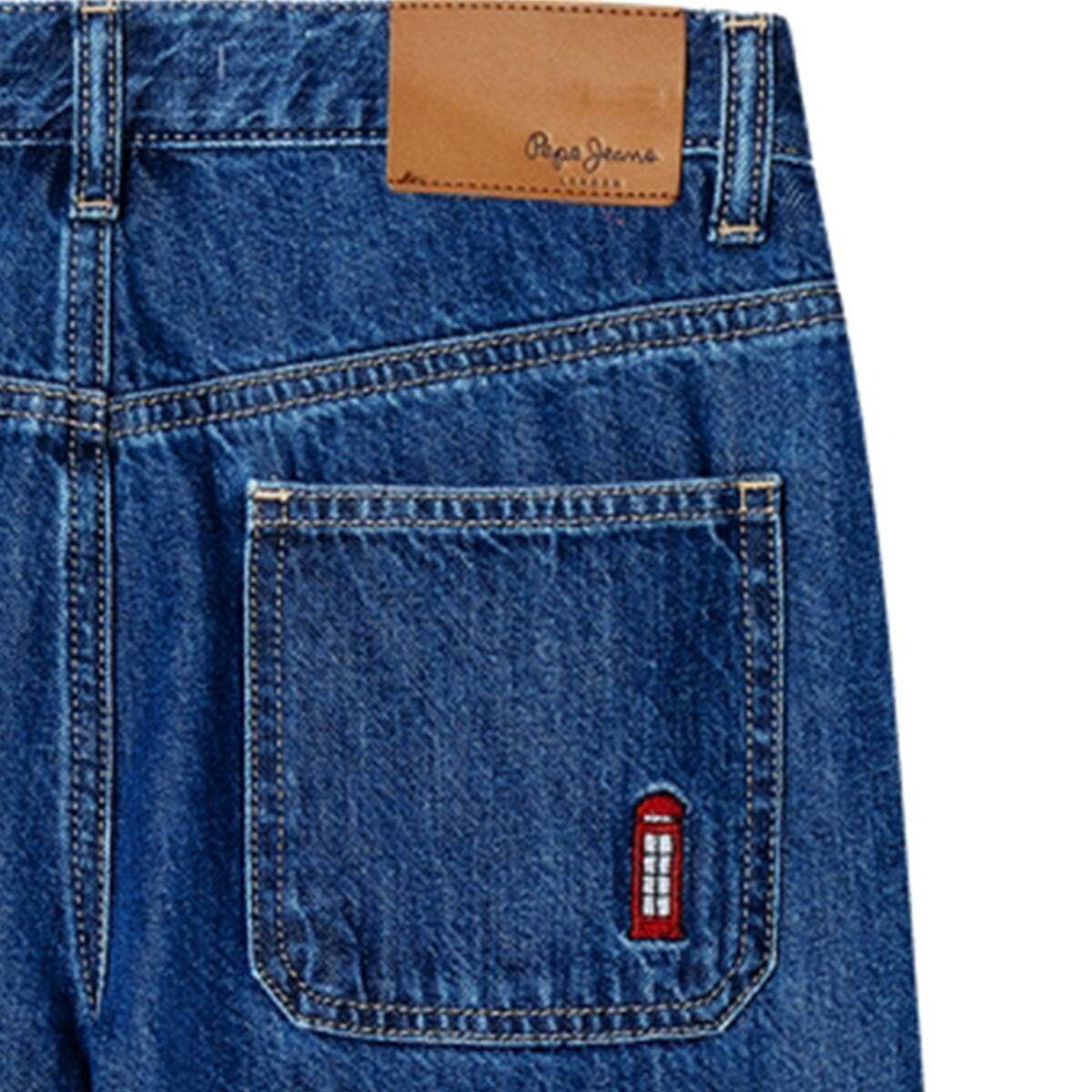 Daniel - Jean Coupe Large, Taille Moyenne denim, PEPE JEANS