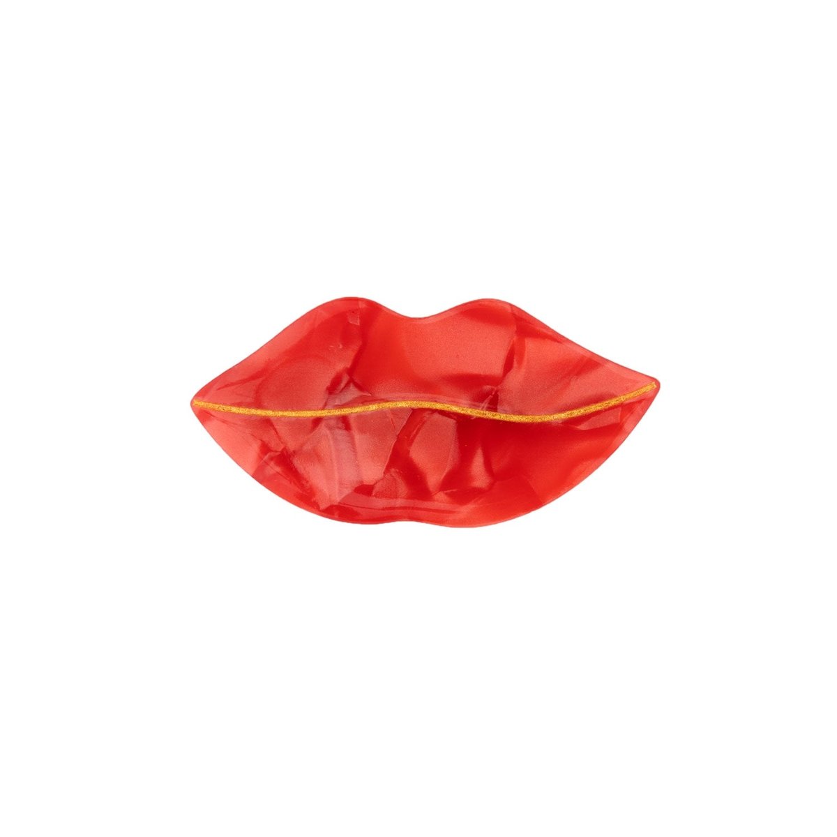 Barrette BOUCHE rouge, COUCOU SUZETTE