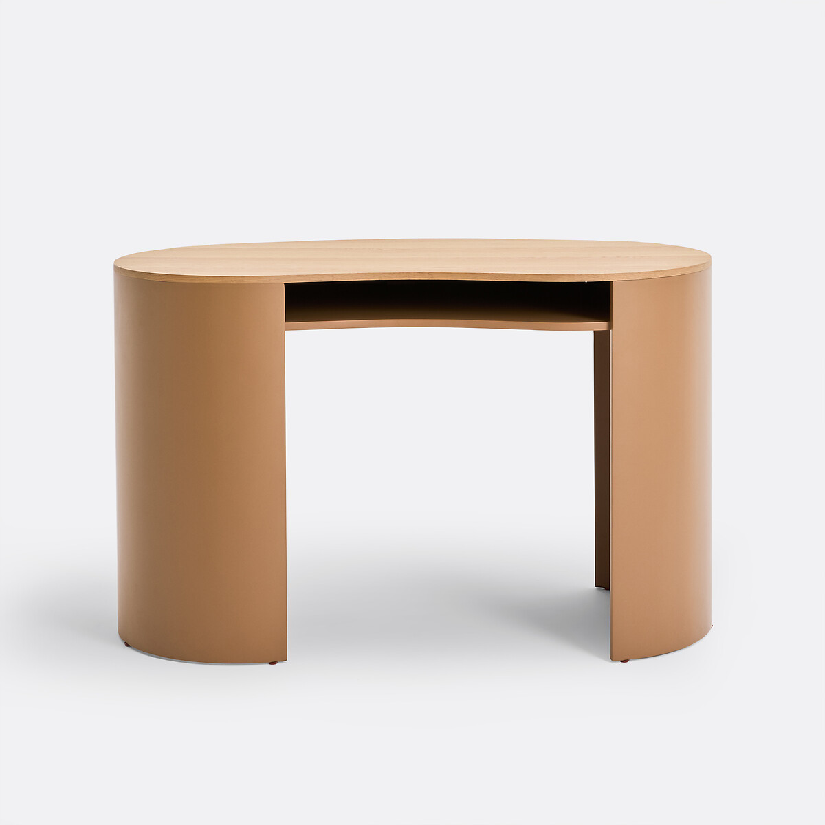 Bureau en plaqué chêne, OZIA caramel, LA REDOUTE INTERIEURS