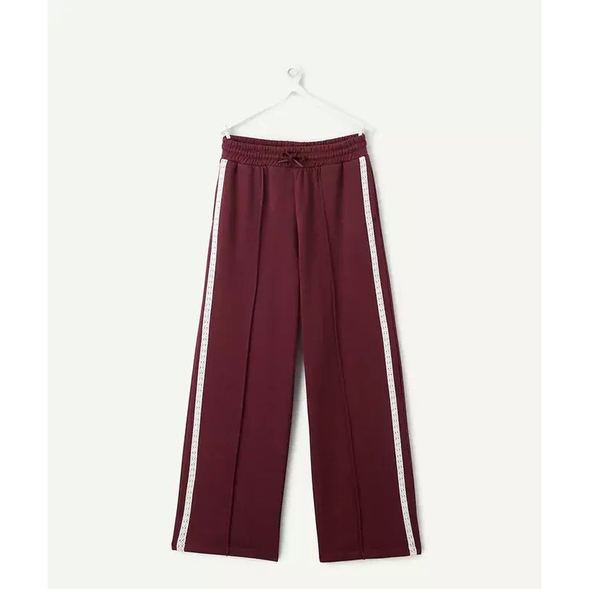 Pantaloni larghi bordeaux , TAPE A L'OEIL