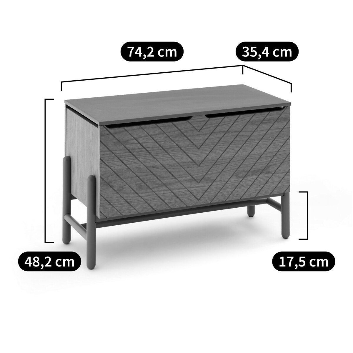 Waldo Toy Box oak, LA REDOUTE INTERIEURS