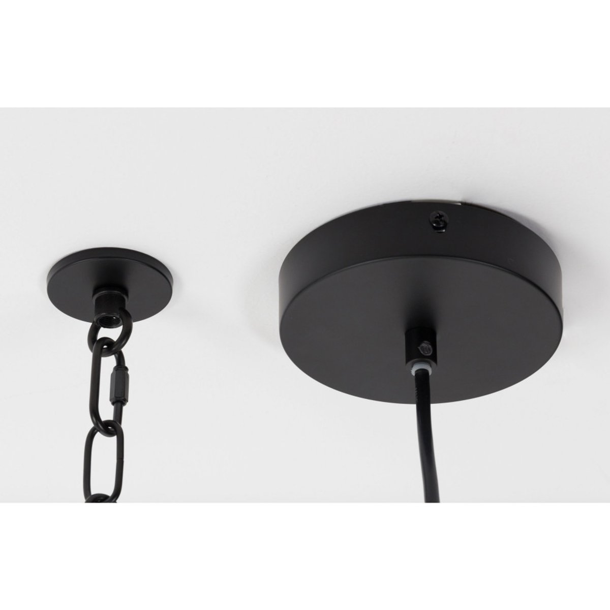Suspension industrielle métal XL- PRIME noir, ZUIVER