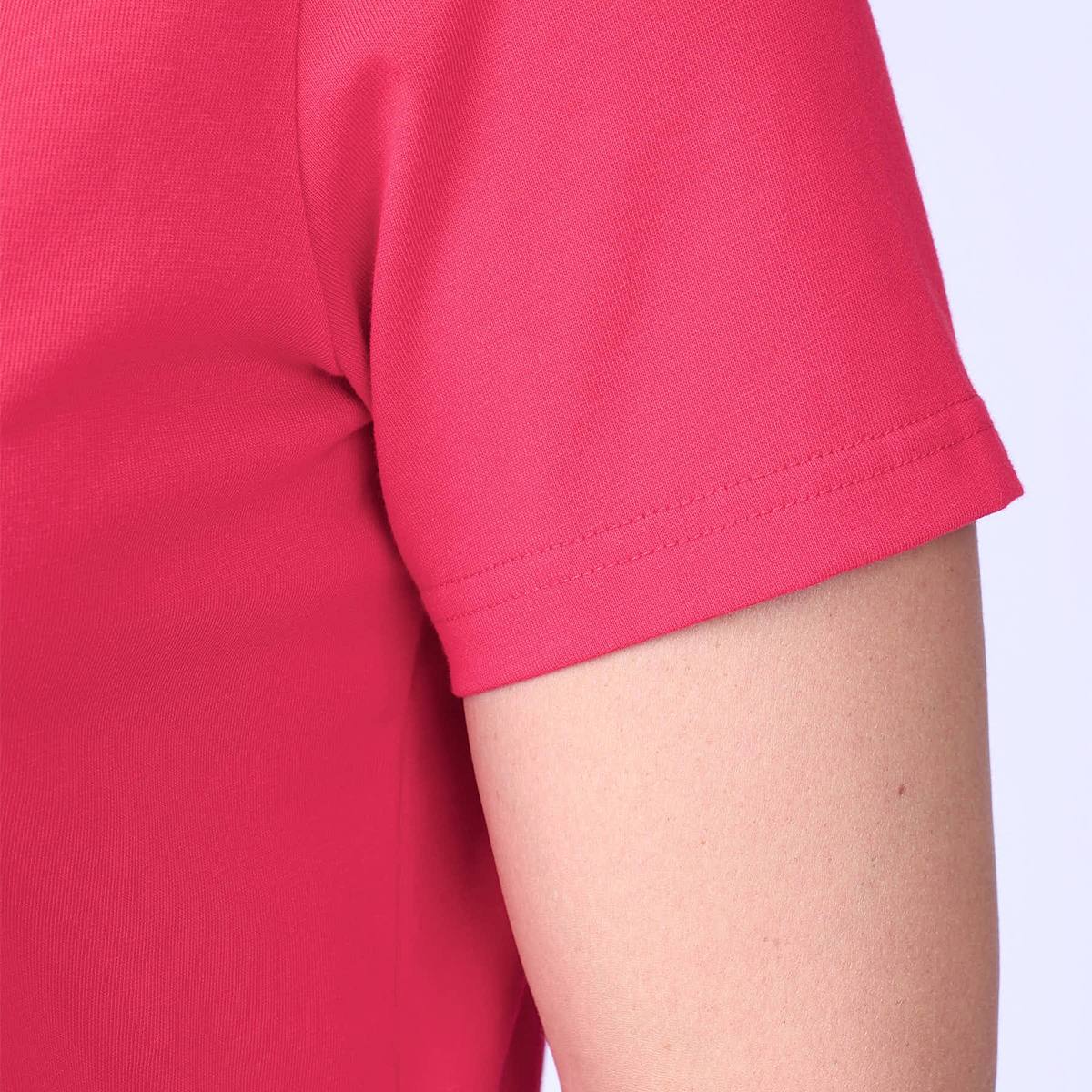 T-shirt Bonjour rouge, MISE AU GREEN