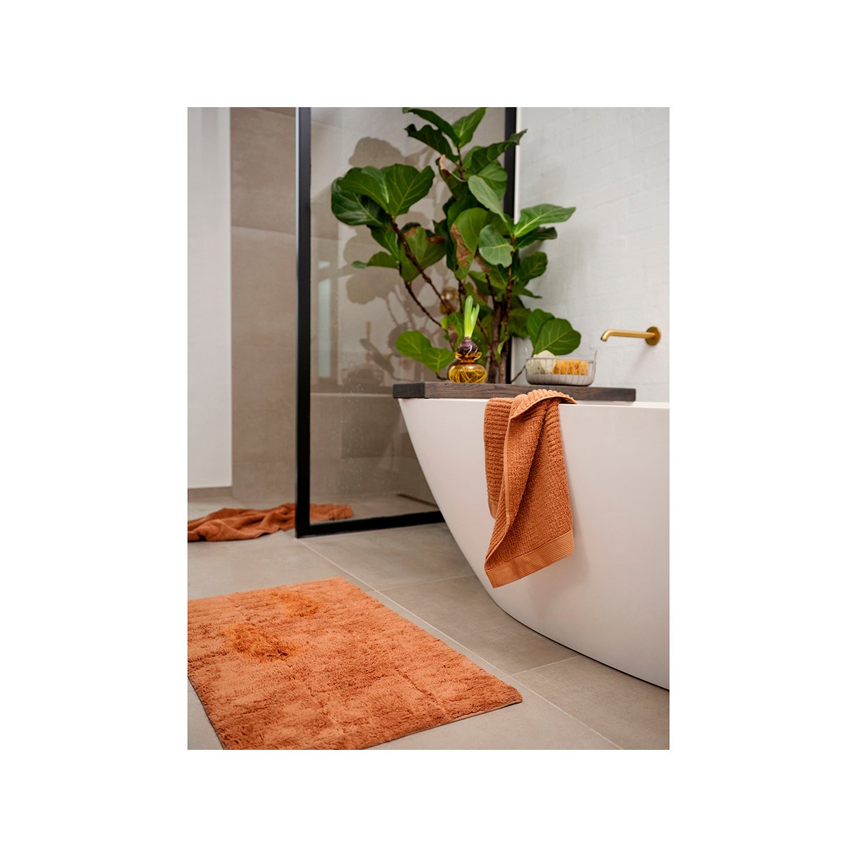 Serviette CLASSIC mandarine, ZONE DENMARK