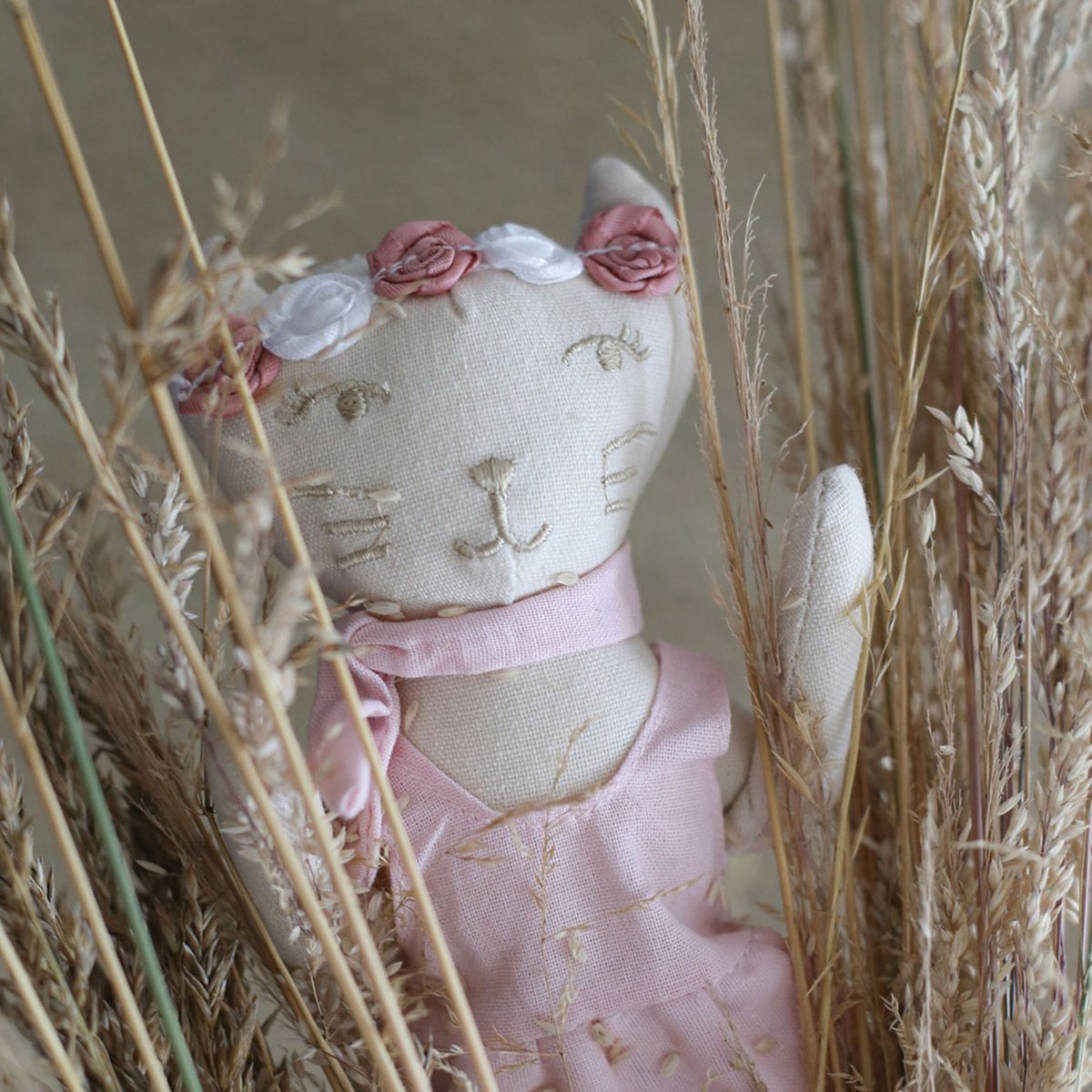 Poupée bébé - Rose le chat rosa, TROIS KILOS SEPT