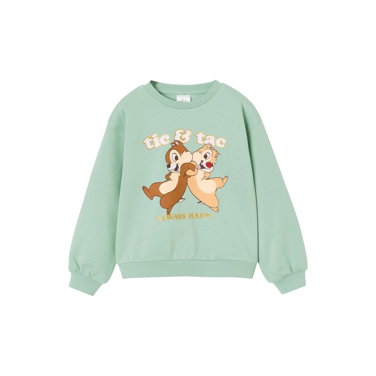 Sweat Disney Tic & Tac bleu grisé, VERTBAUDET