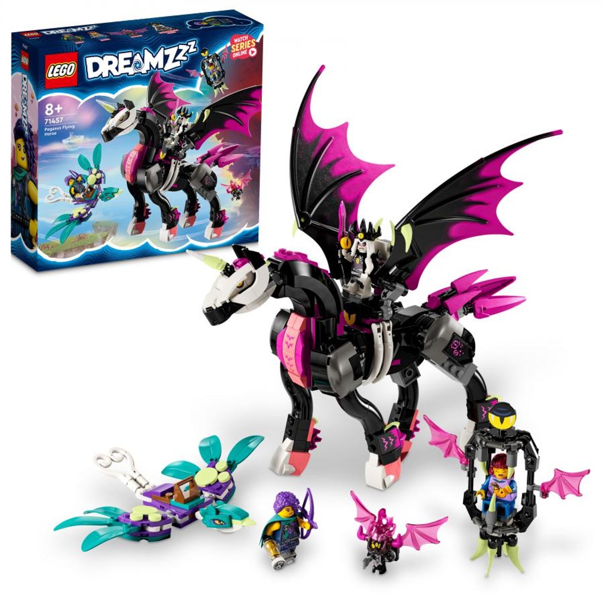 71457 Pegase le cheval volant couleur unique, LEGO