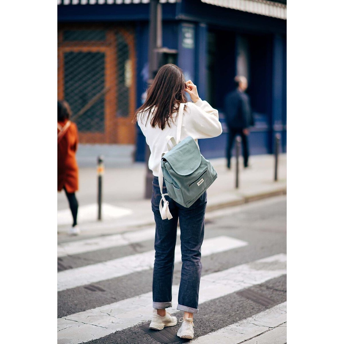Rucksack ELIOT graugrün, HINDBAG