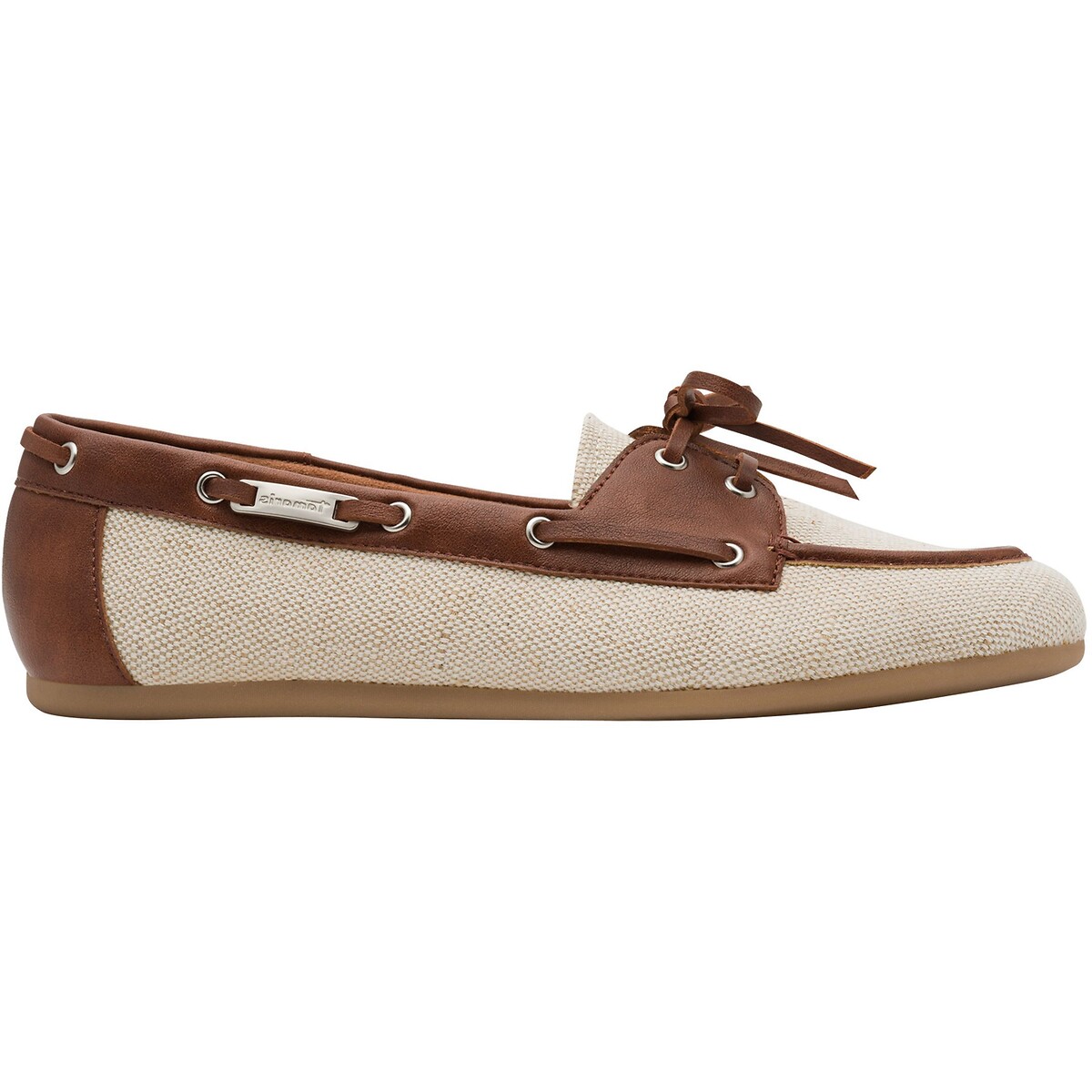 Chaussures bateau beige/marron, TAMARIS