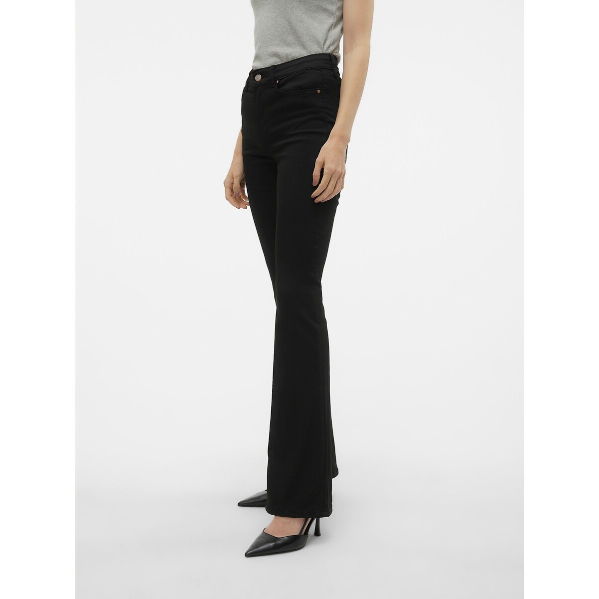 Bootcut-Jeans schwarz, VERO MODA