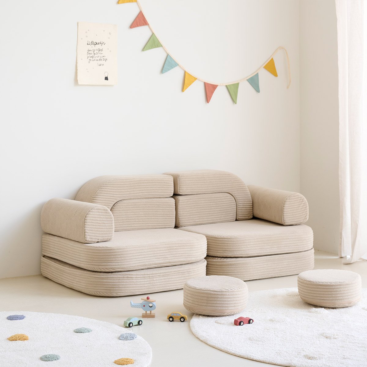 Blocs canapé beige, PETITE AMELIE