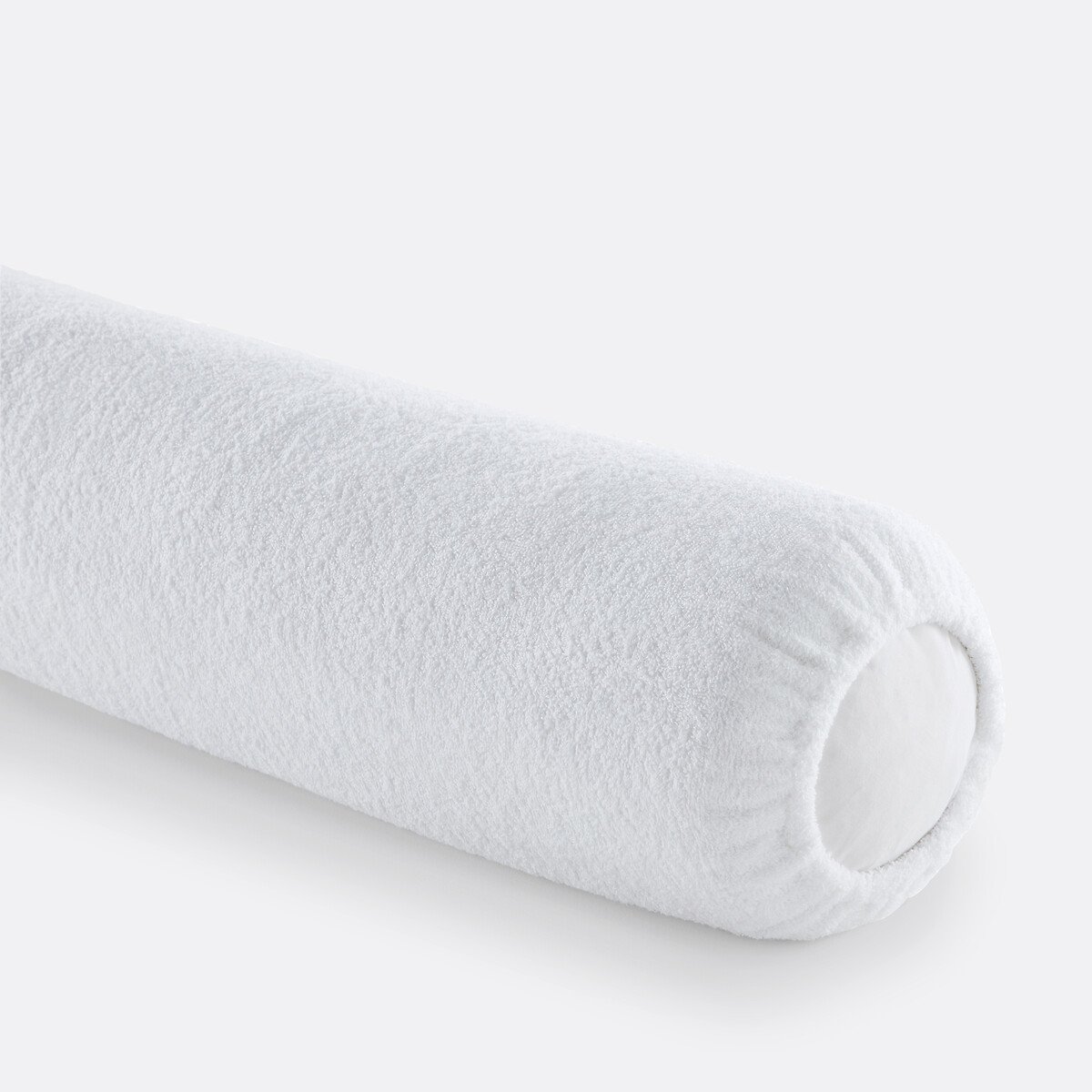 Protège traversin éponge 100% coton blanc, LA REDOUTE INTERIEURS