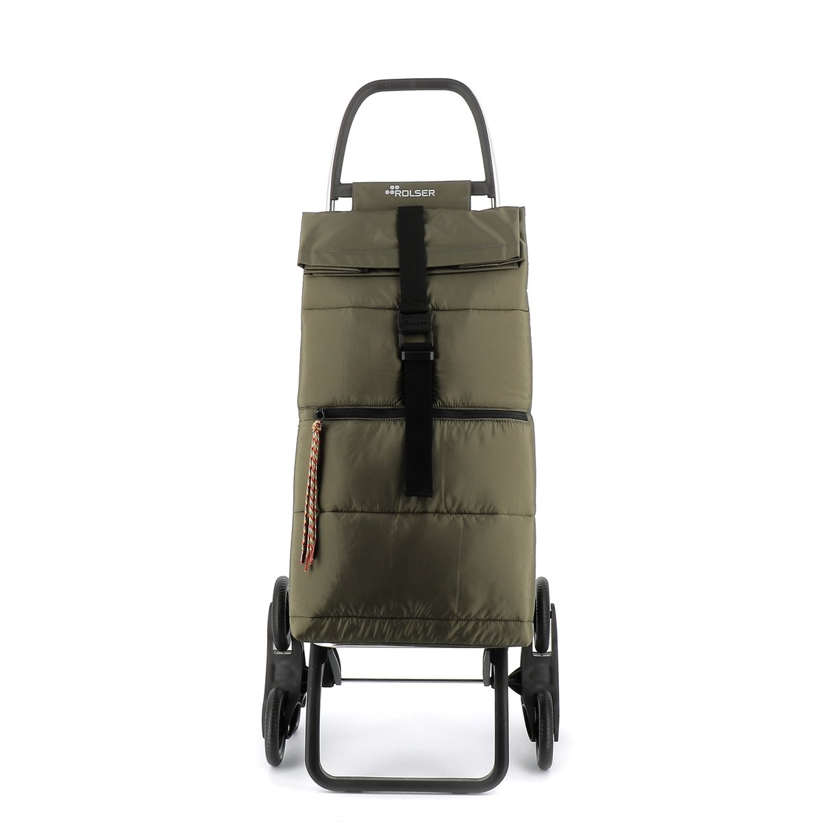Chariot de course 6 roues BIG POLAR vert kaki, ROLSER