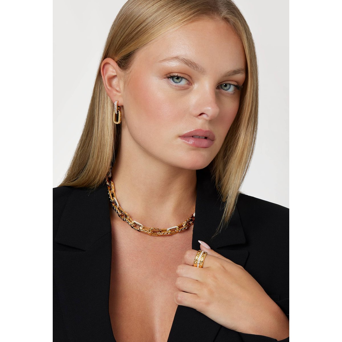 Boucles D’oreilles Shining Winter or, GUESS