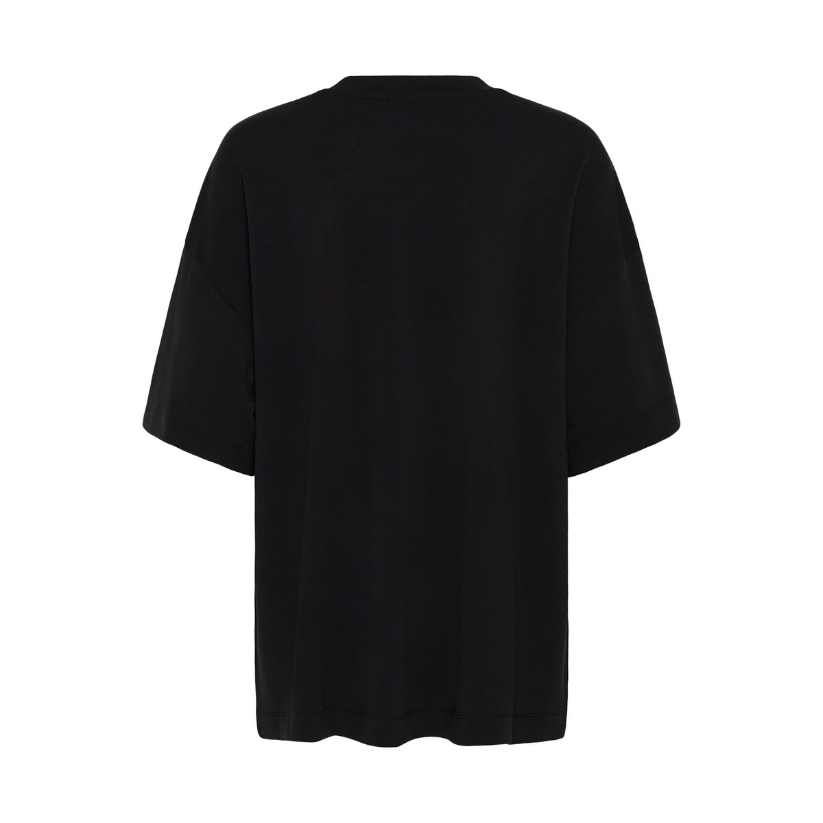 T-shirt noir black, KAFFE