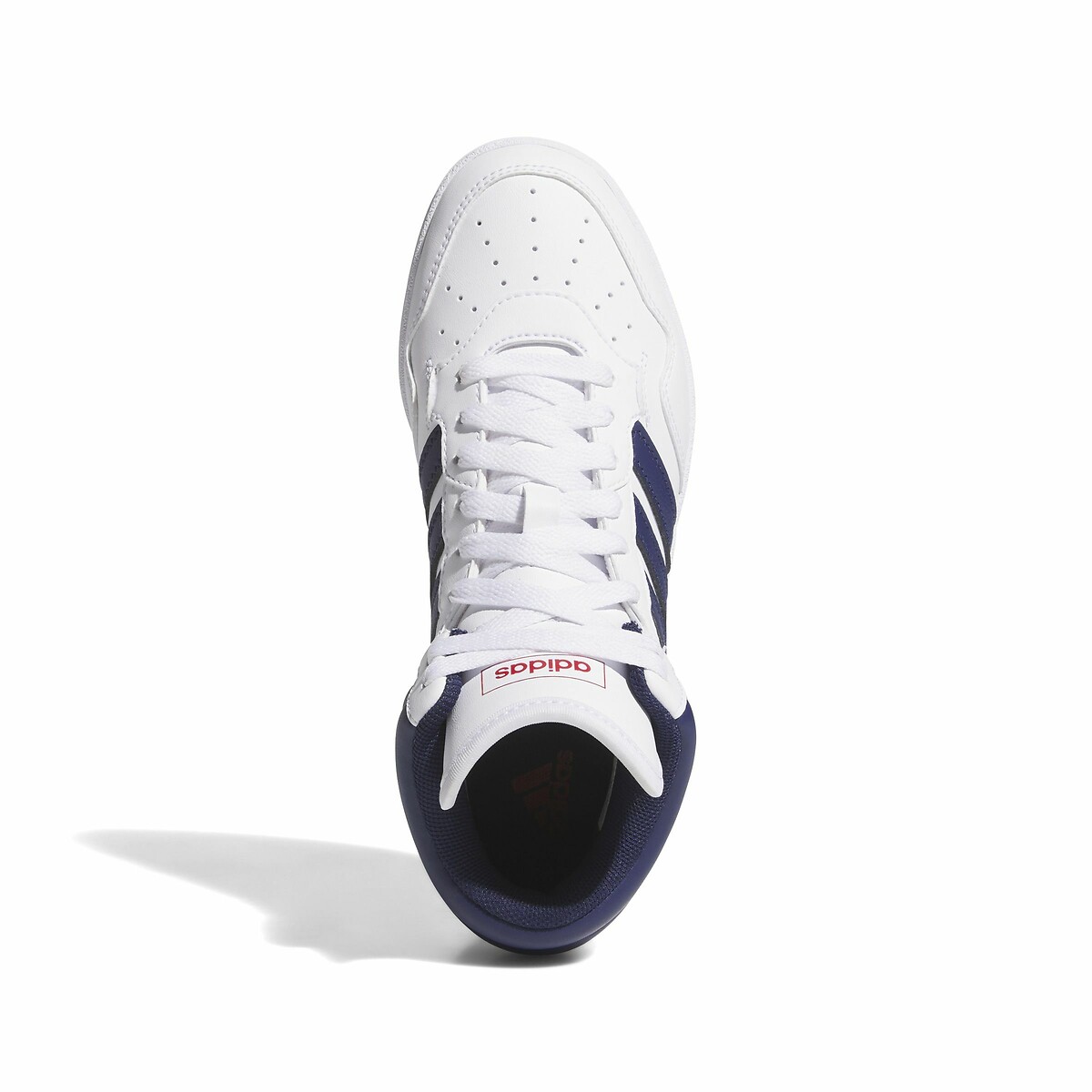 Baskets Hoops 4.0 Mid blanc/bleu, ADIDAS SPORTSWEAR