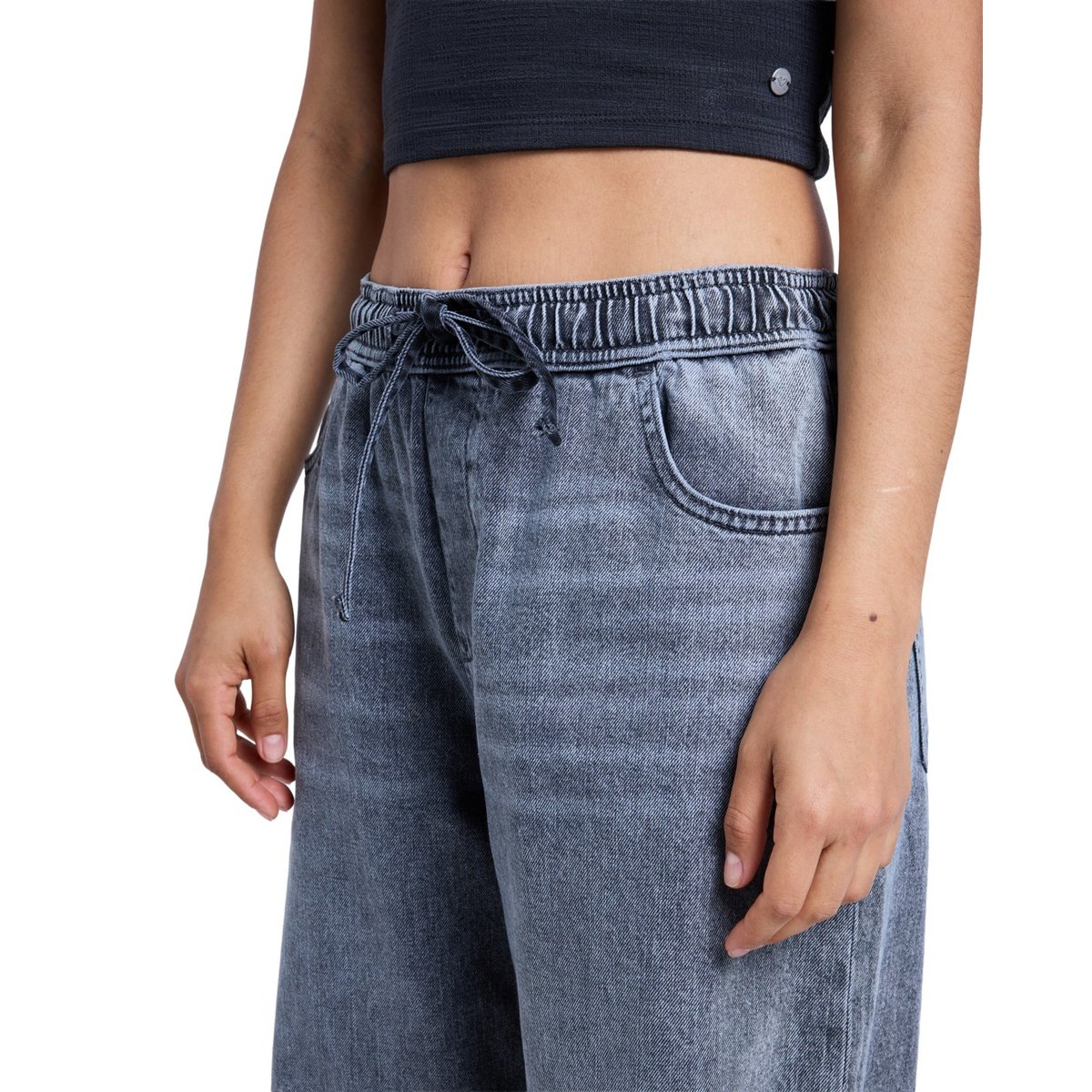 Jean décontracté STUNNING VIEW MID GREY. gris mid grey, ROXY