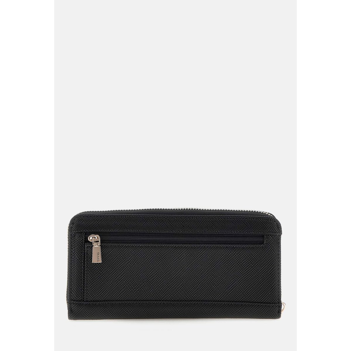 Maxi Portefeuille Laurel noir, GUESS