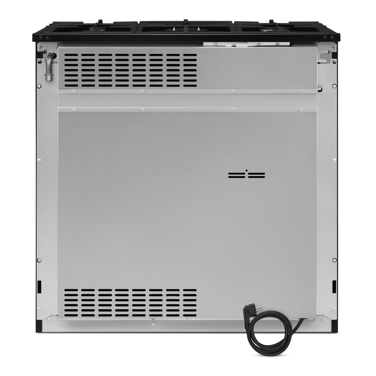 Piano de cuisson gaz 5 feux 90 cm noir brillant, SMEG