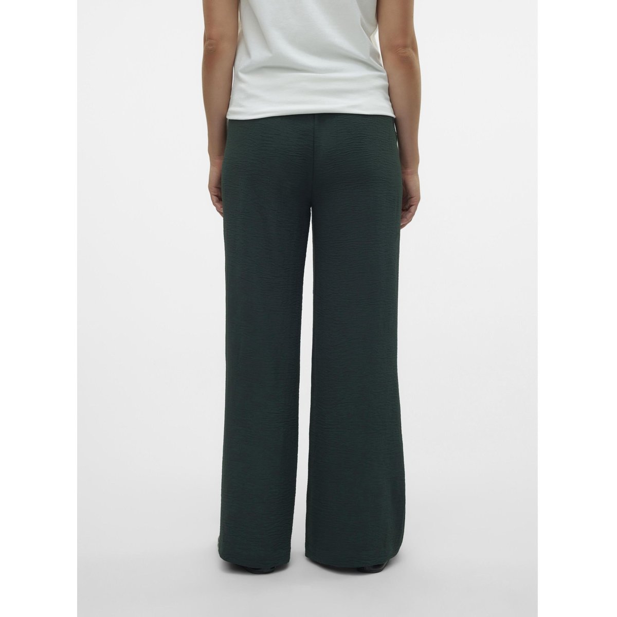 Pantalon À Jambe Large scarab, VERO MODA