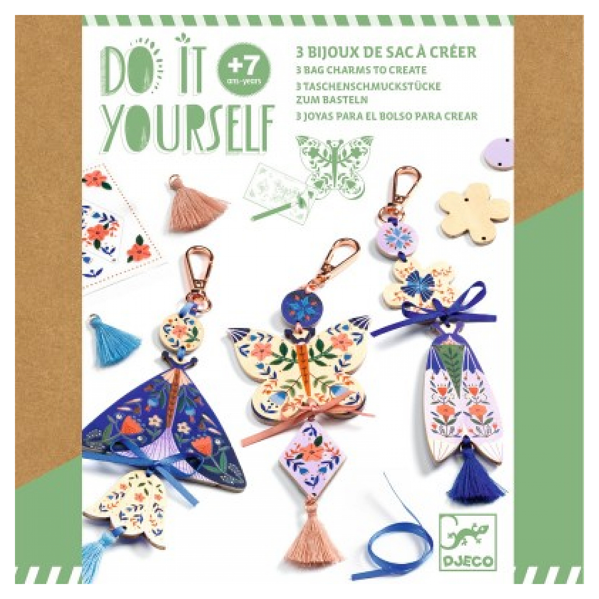 Butterflies 3 bijoux de sac a creer v002226, DJECO