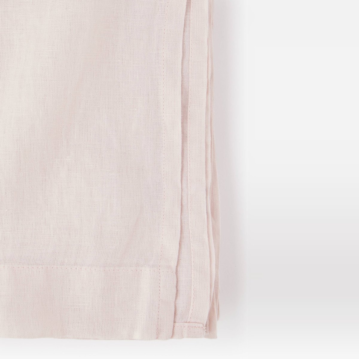 Drap plat, 100% lin, exclusivité web beige rose, MONOPRIX