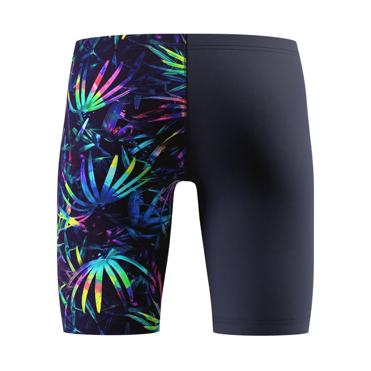Jammer de natation motif/style feuilles tropicales bleu marine, SPEEDO