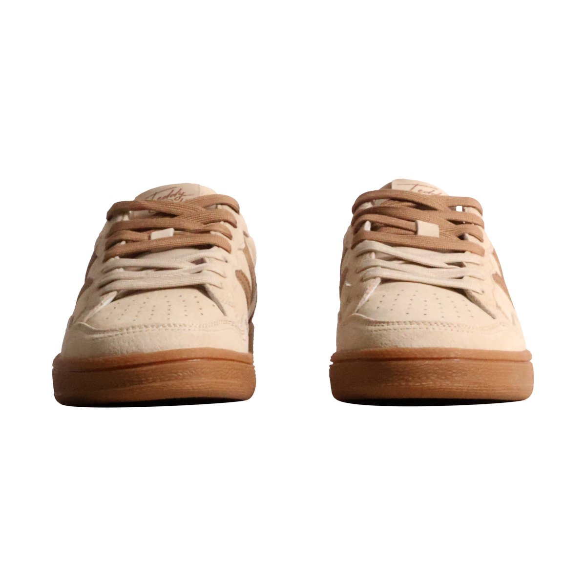 Basket Cuir Teddy Smith beige, TEDDY SMITH