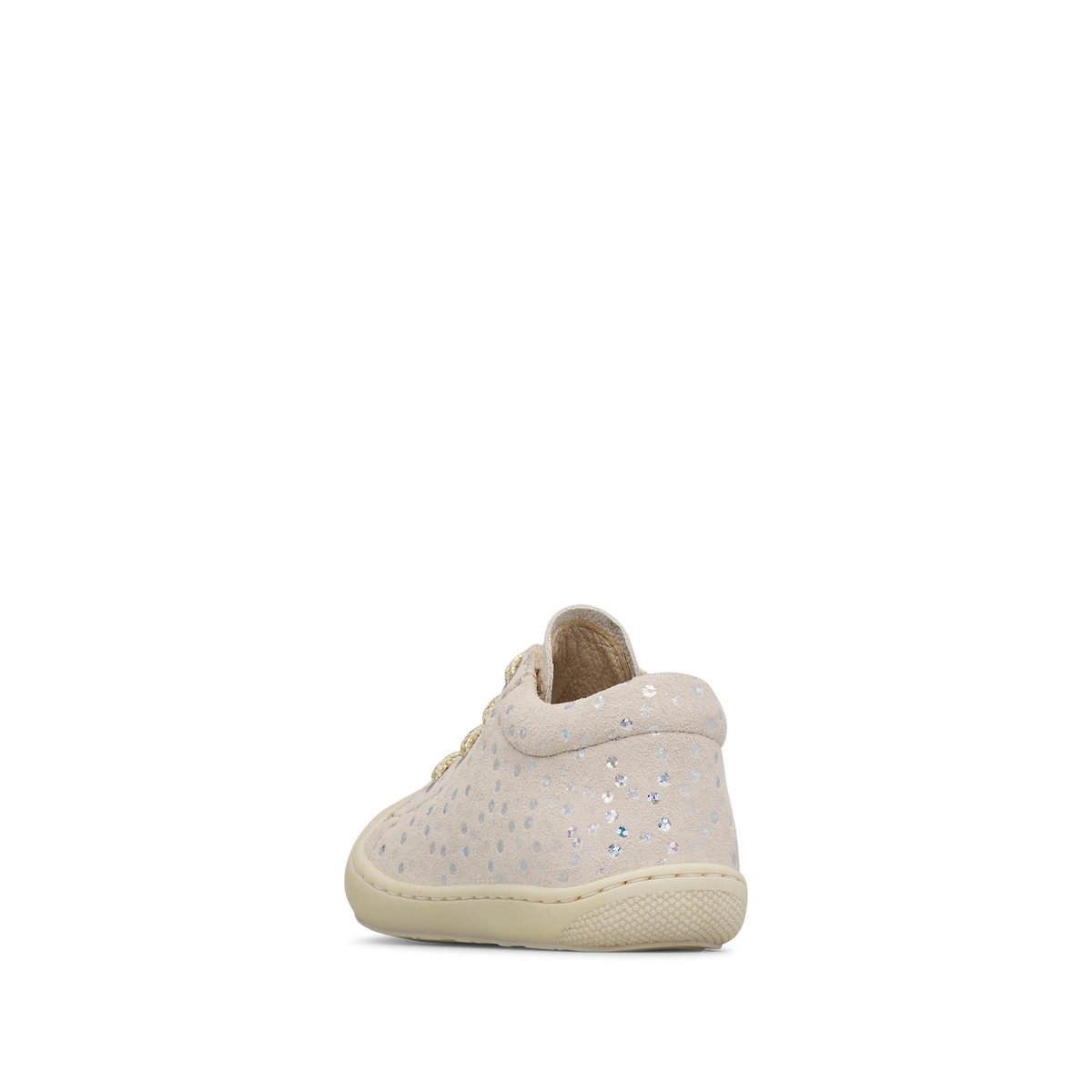 Chaussures premiers pas en suède COCOON platine-, NATURINO