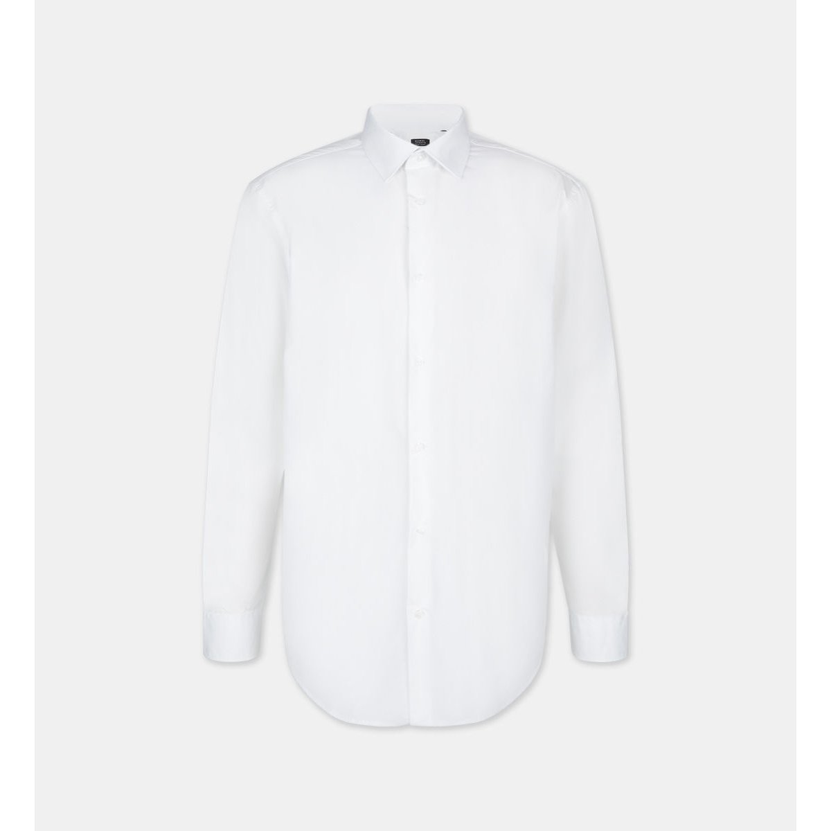 Chemise confort a2plies en coton bio double retors blanc, GALERIES LAFAYETTE