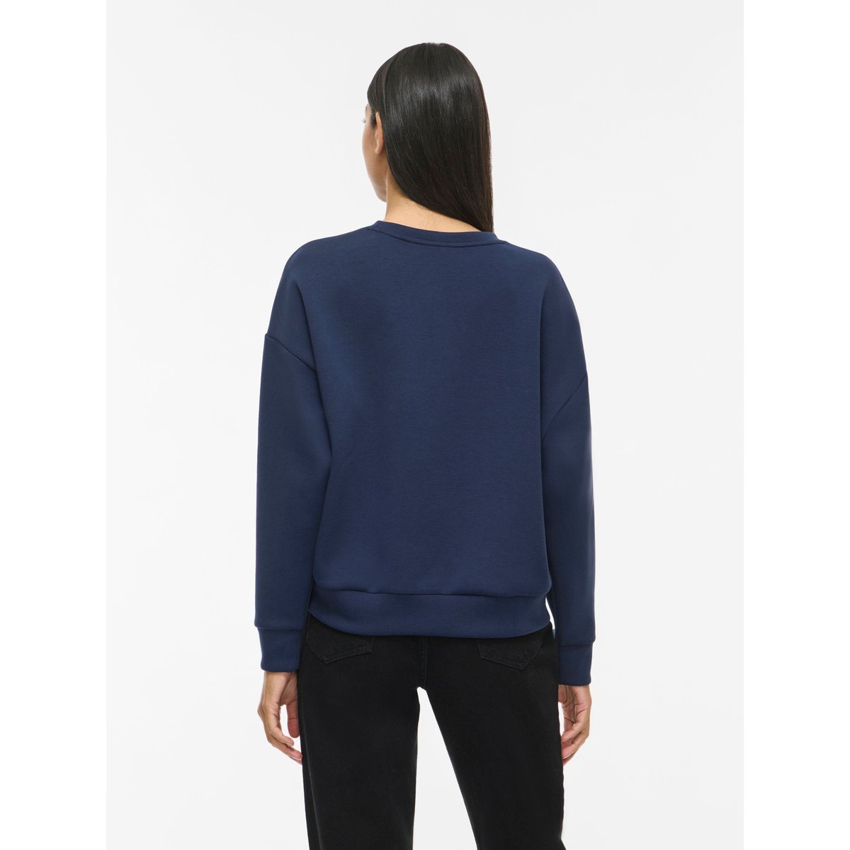 Sweat-Shirt À Manches Longues bleu - navy blazer1, VILA