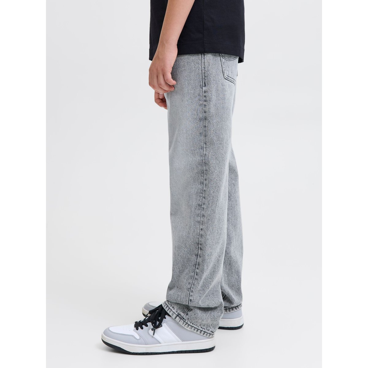 Jean Coupe Décontractée grey denim, JACK & JONES JUNIOR