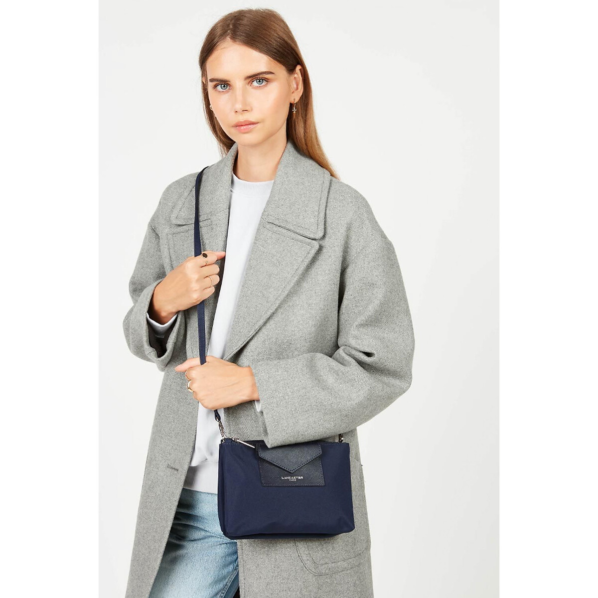 Borsa a tracolla Smart KBA blu scuro, LANCASTER