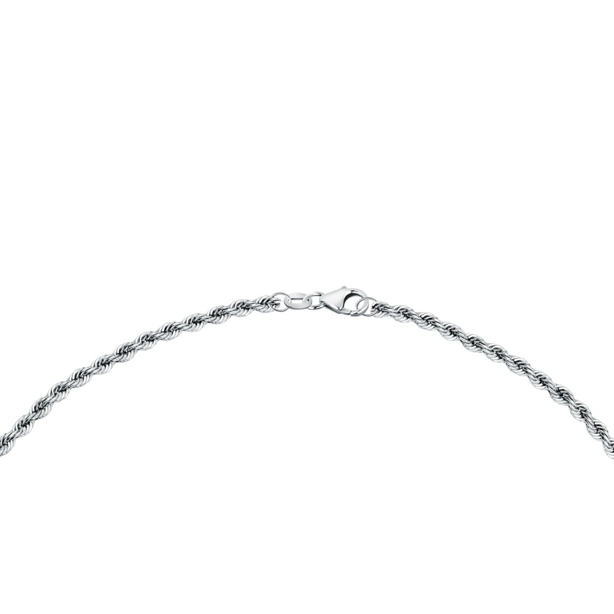 Collier en or blanc 750 CORDA argent, BLUESPIRIT