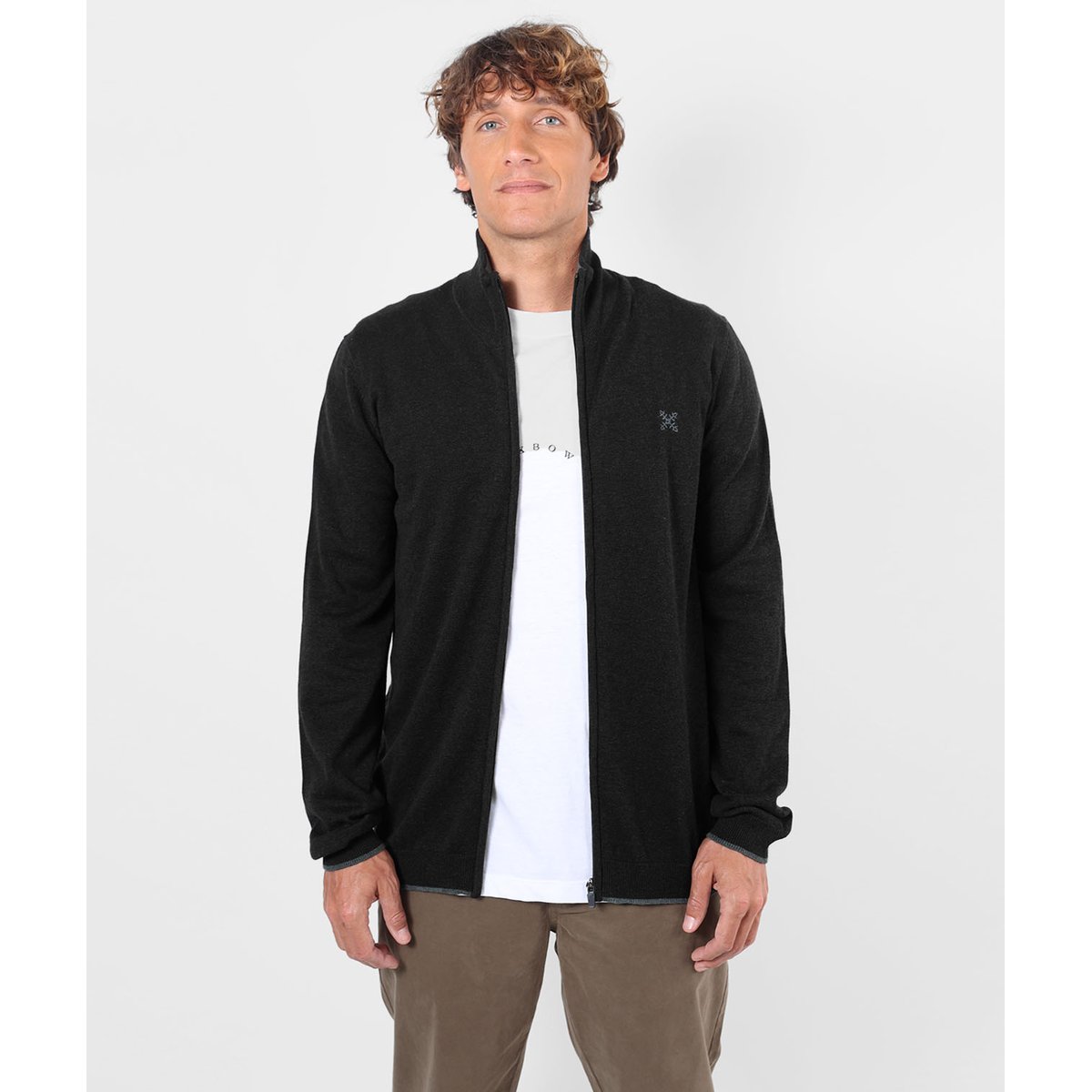 Gilet PEZIP black heather, OXBOW